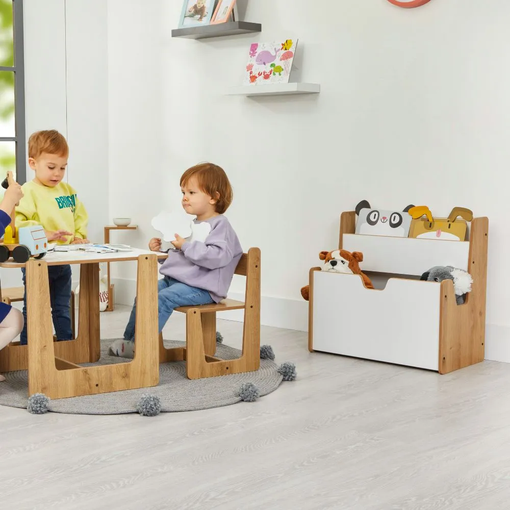 Cozy-Collections-Crane-Montessori-Boekenkast-Kinderboekenkast-Opbergen-Speelkamer-Kindvriendelijk-Houten 12 houten