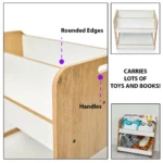 Dove Boekenkast Naturel - Afbeelding 4