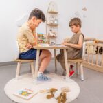 Tafelset met 2 stoeltjes en hazenoren van natuurhout | Design Bunny - galeriefoto 3 | Cozy Collections
