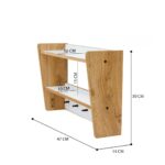 Kinderwandrek met haken | Montessori Crane van natuurhout en wit - galeriefoto 4 | Cozy Collections