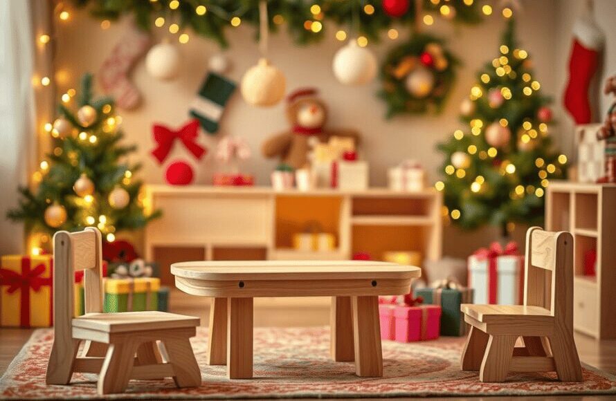 Kerstwinactie 2025: win gratis Montessori meubels - blogafbeelding | Cozy Collections