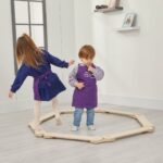 Poutre d’Équilibre Modulable en Bois Naturel – Set 6 Pièces Montessori pour Motricité 2-8 Ans | Cozy Collections