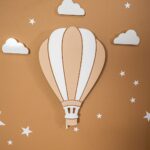 Veilleuse Murale LED Montgolfière Cappadoce en Bois Peint à la Main | Cozy Collections