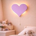 Veilleuse Murale Cœur LED Personnalisable Prénom | Cozy Collections