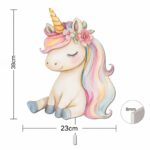 Veilleuse Murale Licorne Kawaii LED | Décoration Chambre Fille | Cozy Collections