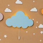 Veilleuse Nuage Personnalisée Murale LED avec Prénom | Lampe Murale Chambre Bébé et Enfant | Cozy Collections