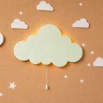 Veilleuse Nuage Personnalisée Murale LED avec Prénom | Lampe Murale Chambre Bébé et Enfant | Cozy Collections