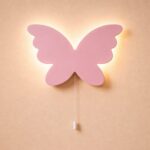 Veilleuse Murale Papillon Bois LED Silhouette | Chambre Fille | Cozy Collections