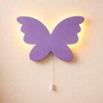Veilleuse Murale Papillon Bois LED Silhouette | Chambre Fille | Cozy Collections