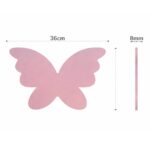 Veilleuse Murale Papillon Bois LED Silhouette | Chambre Fille | Cozy Collections