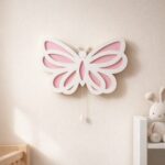 Veilleuse Murale Papillon LED Bois 2 Couches | Chambre Fille | Cozy Collections
