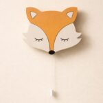 Veilleuse Murale Renard Bois LED | Chambre Bébé Enfant 2 Coloris | Cozy Collections